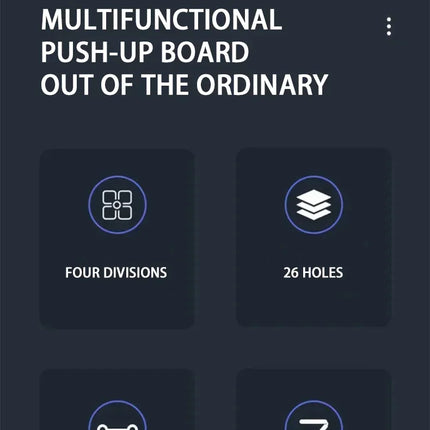 Multi-Functional Pushup Board
