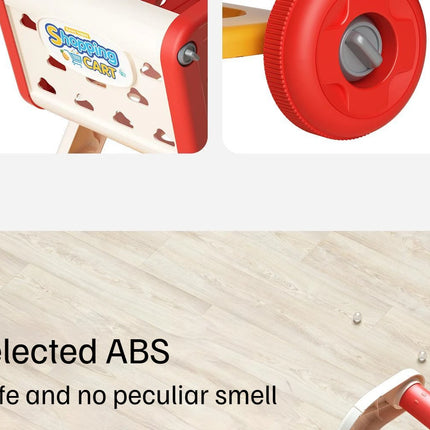 Shopping Cart Toy - Kids Play Kitchen Set