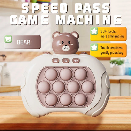 Electronic Quick Push Bubble Game