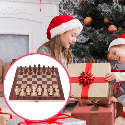 29x29cm 3-in-1 Chess Set - Foldable Board