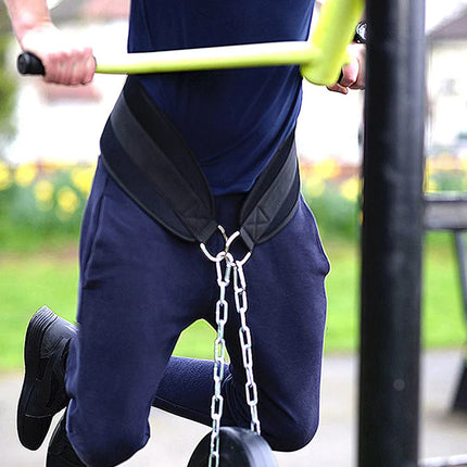 Loadable Pullup And Dips Belt