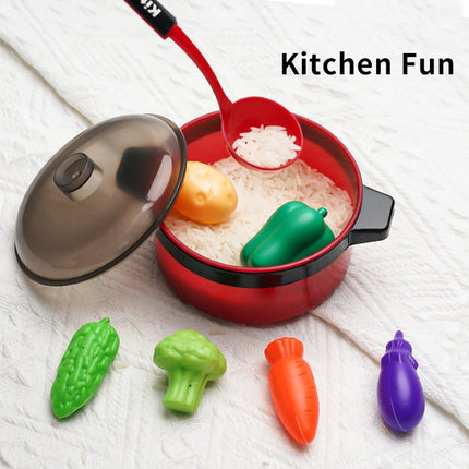 Kids Chef Play Set - Cooking Toy Kitchen