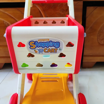 Shopping Cart Toy - Kids Play Kitchen Set