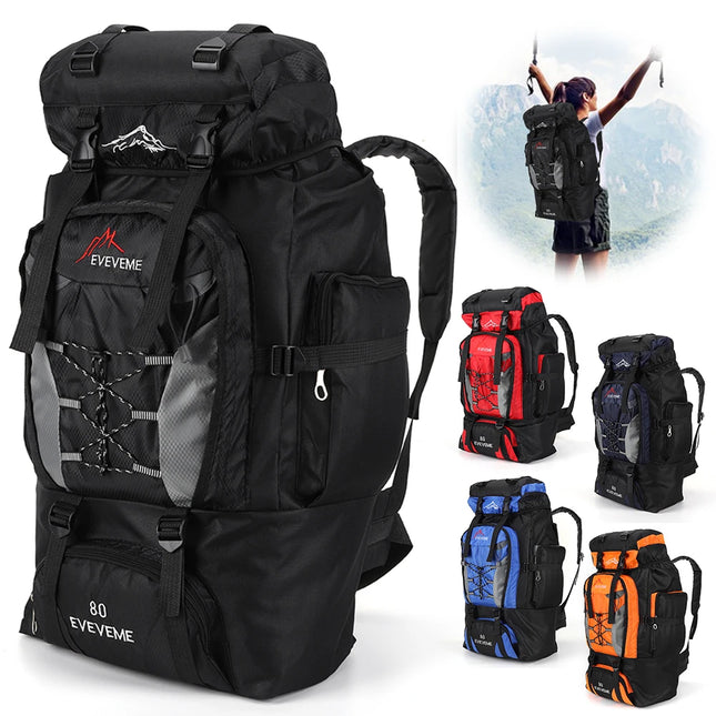 80L Hiking backpack