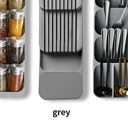 Kitchen Drawer Cutlery Storage Tray