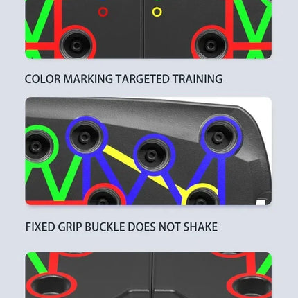 Multi-Functional Pushup Board