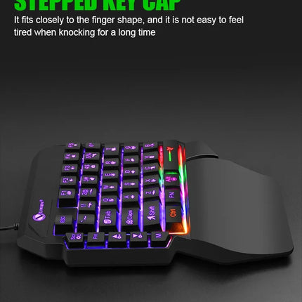 35-Key One-Handed Gaming Keyboard