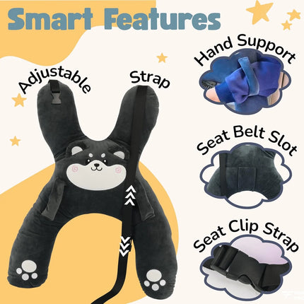 Car Cute Cartoon Pillow - Child Headrest Support