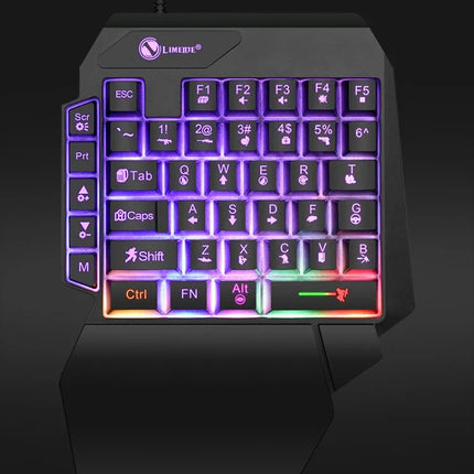 35-Key One-Handed Gaming Keyboard