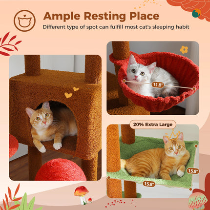 Adjustable Cat Tree House