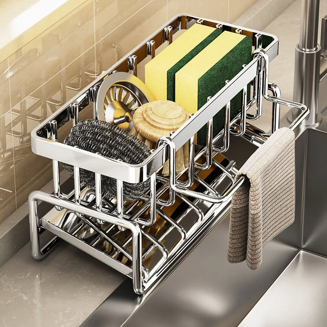 Kitchen Sponge Rack - Countertop Organizer