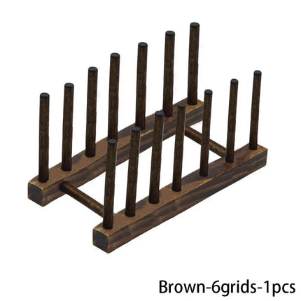 Multi-Functional Wooden Dish Drying Rack