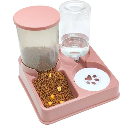 Automatic Cat Feeder Water Dispenser