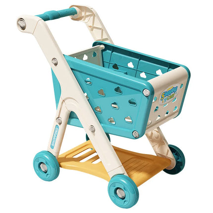 Shopping Cart Toy - Kids Play Kitchen Set