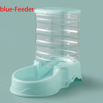 Pet Water Fountain And Food Dispenser