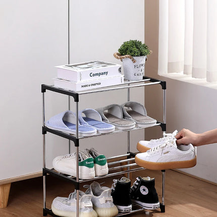 3/4 Layer Shoe Rack - Space Saving Storage