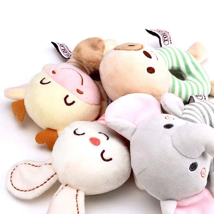 Baby Rattle Toys - Cartoon Animal Plush