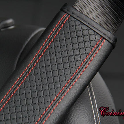 PU Leather Car Seat Belt Shoulder Cover