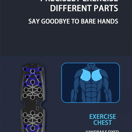 Multi-Functional Pushup Board