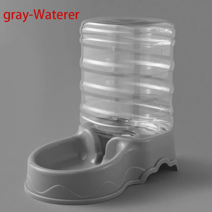 Pet Water Fountain And Food Dispenser