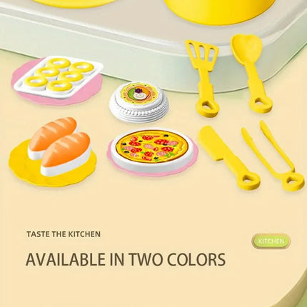 Mini Kitchen Play Set - DIY Cooking Toy