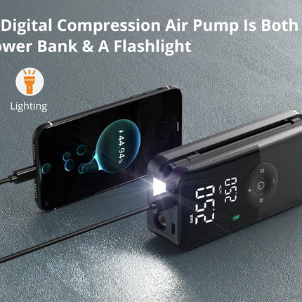 CARSUN Portable Tire Inflator - Digital Air Compressor
