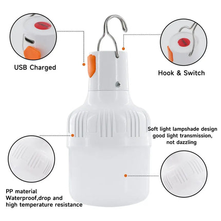 USB Rechargeable LED Camping Lantern