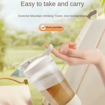Portable Electric Protein Shaker Bottle