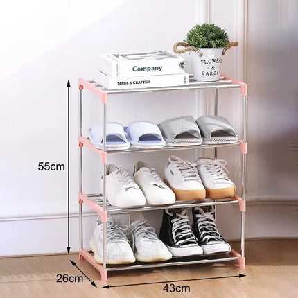 3/4 Layer Shoe Rack - Space Saving Storage