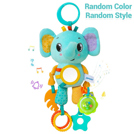 Soft Hanging Sensory Toy - Crinkle & Teether