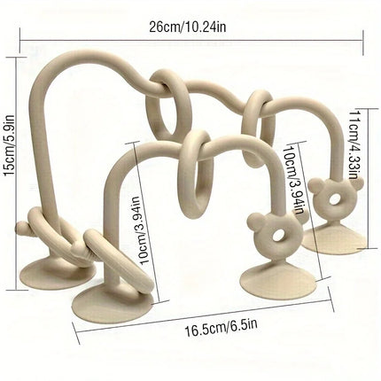 Silicone Bead Wrap Toy - Baby Educational Puzzle