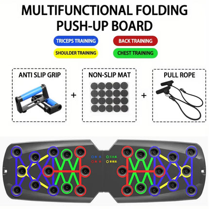 Multi-Functional Pushup Board