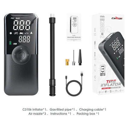 CARSUN Portable Tire Inflator - Digital Air Compressor