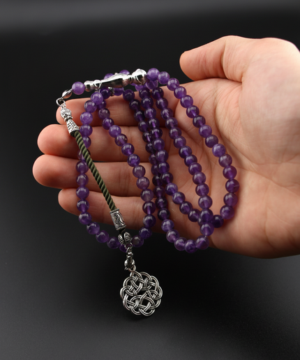 Amethyst Tasbih – Arab Tassel/99 Bead