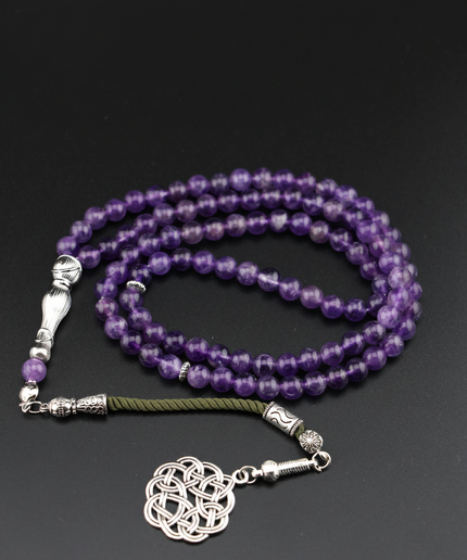 Amethyst Tasbih – Arab Tassel/99 Bead