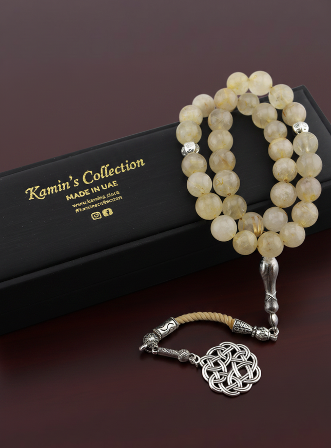Natural Citrine Tasbih