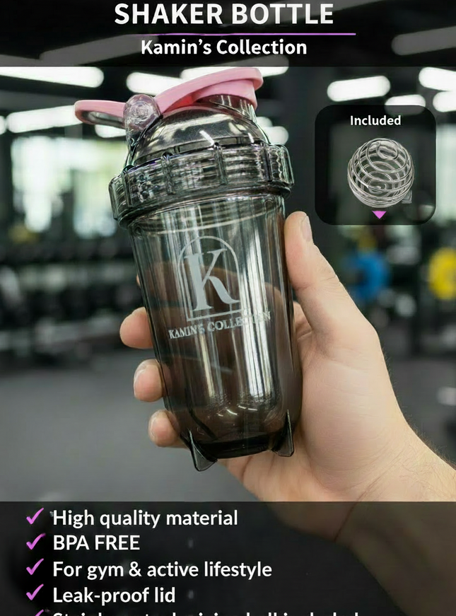 Kamin's Collection Pro Shaker Bottle