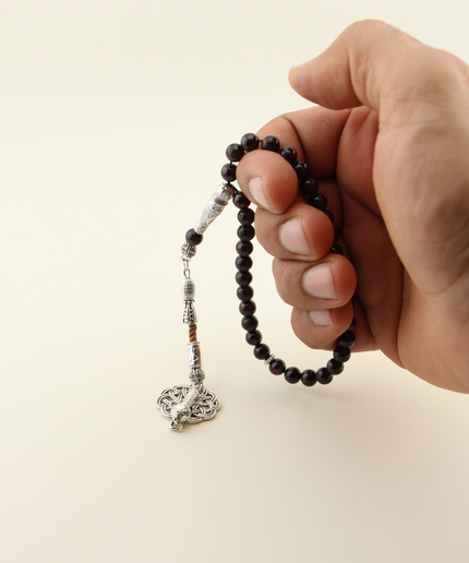 Natural Garnet Tasbih — 33 Beads | 6mm