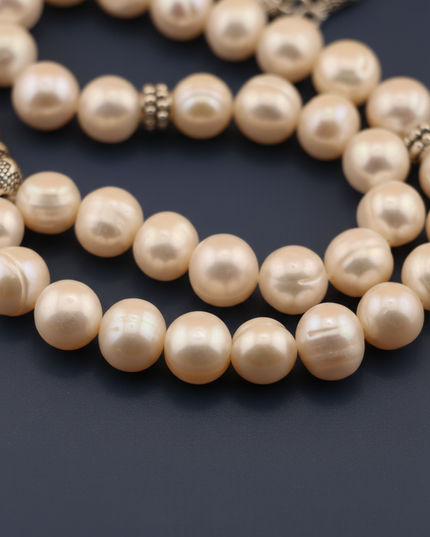 مسبحة من اللؤلؤ الطبيعي مع شرابة عربية