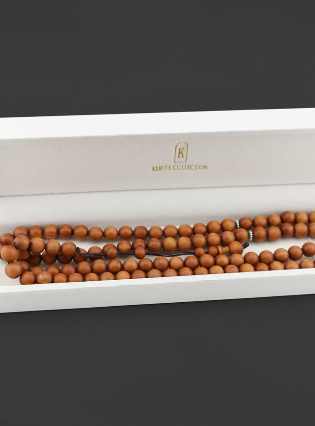 Natural Sandalwood Tasbih| Naturally Fragrant